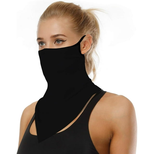Polaina de cuello unisex, bufanda de polaina transpirable ultra suave, polaina de cuello elástica protección UV Tour, polaina de cuello de enfriamiento transpirable, motocicleta multifuncional para ci