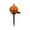 A, variant on PALIFEUR Halloween Solar Lights Outdoor Waterproof, LED Pumpkin Solar Garden Lights, Outdoor Solar Ghost Lights for Yard, Garden, Patio, Landscape, Walkway, 17.7x3.39 Inch