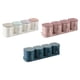 thumbnail image 4 of Naiovety Hermosas cajas de plástico para condimentos, con fácil acceso y fabricadas con PP, conjunto de cajas de almacenamiento para Organizadores de utensilios de cocina azul, 4 of 6