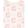 thumbnail image 5 of Garanimals Toddler Girls Fleece Sweatshirt and Pants Outfit Set, 4-Piece, Sizes 2T-5T, 5 of 5