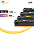 thumbnail image 4 of Toner Bank Compatible Toner Cartridge Replacement for HP 204A CF510A CF511A CF512A CF513A High Yield (2 * Black, Cyan, Magenta, Yellow, 5-Pack), 4 of 7