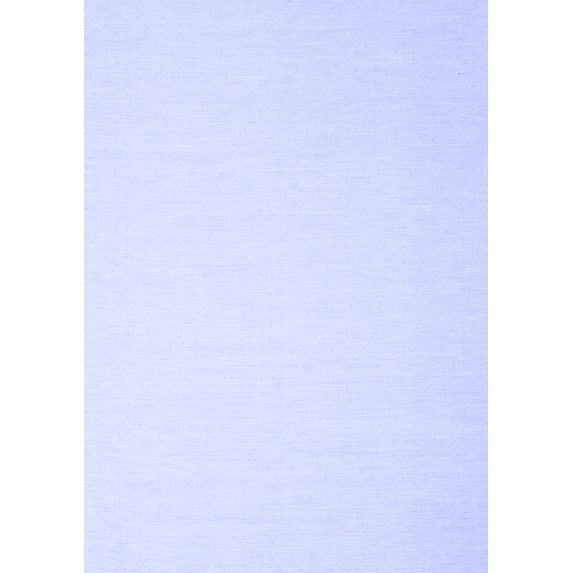 Ahgly Company Indoor Rectangle Abstract Blue Contemporary Area Rugs, 2' x 4'