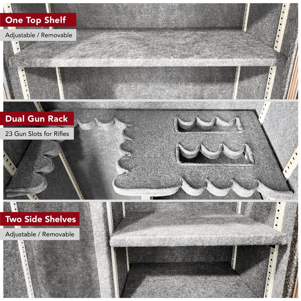 Stealth Essential Gun Safe EGS23 Long Gun Rifle Storage 30 Minute Fireproof Safe