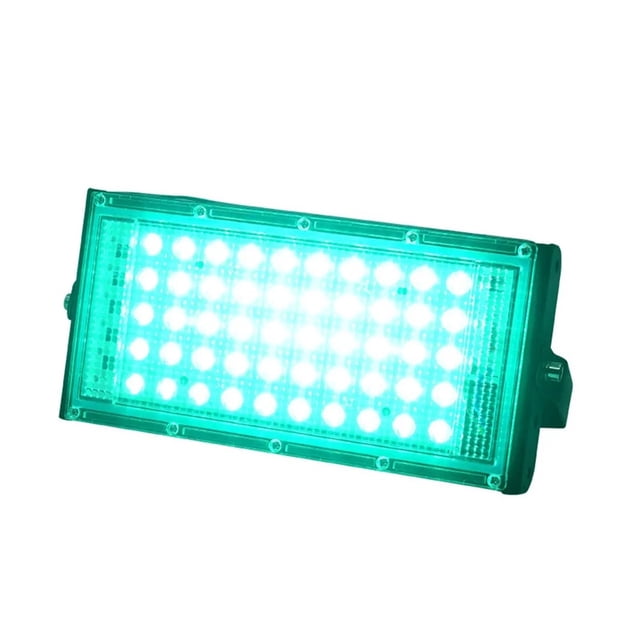 Projecteur à DEL 50 W Rouge/vert/bleu/blanc pour Extérieur, Projecteur Étanche pour Extérieur, Lampe Murale de Rue, Projecteur, Performance Extraordinaire