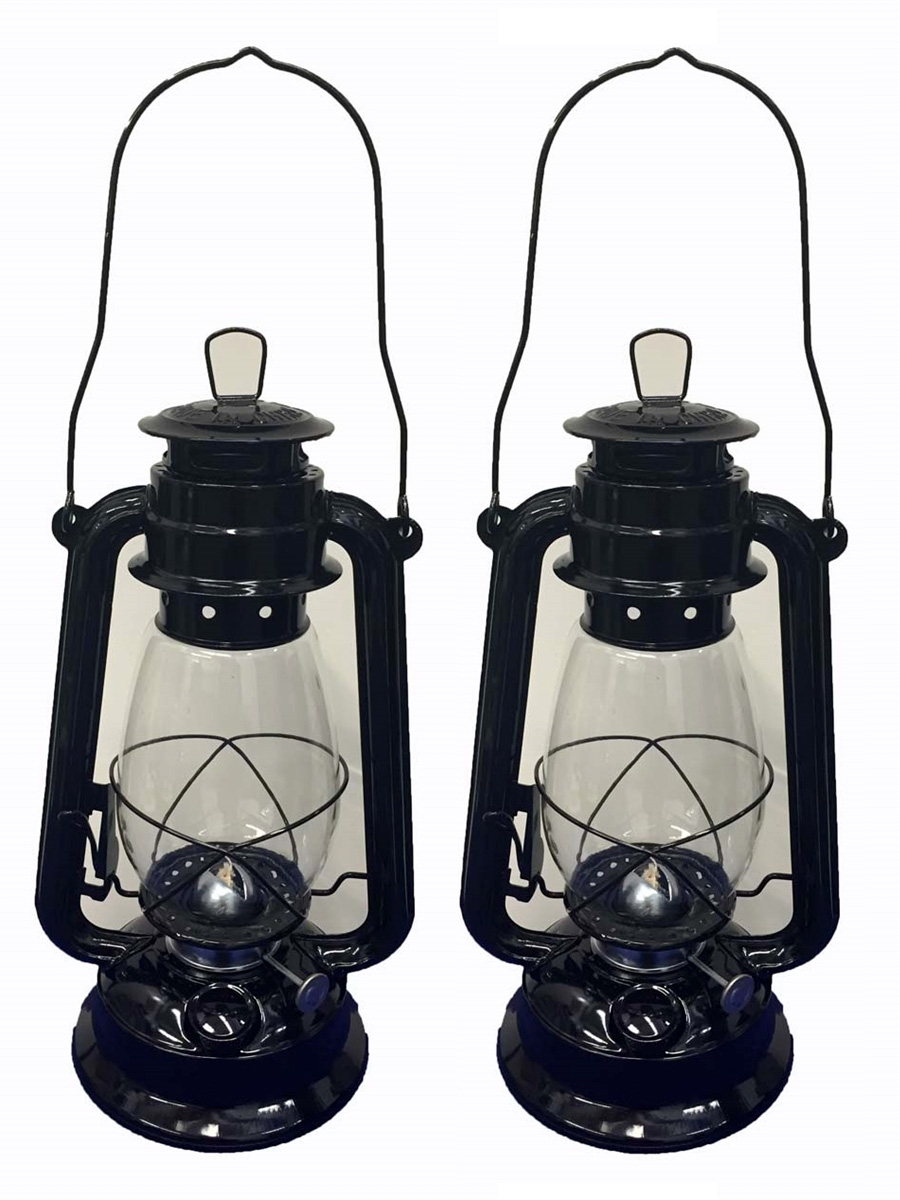 12 Inches 1 Valley Industries Navy Blue Hurricane Kerosene Oil Lantern Emergency Hanging Light//Lamp