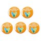 thumbnail image 1 of Broche De Plástico De 5 Uds., Suéter Unisex Conmemorativo Con Broche "Me Vacunaron" Para Evitar Que La Ropa Se Caiga sonducket AP007029-01, 1 of 6