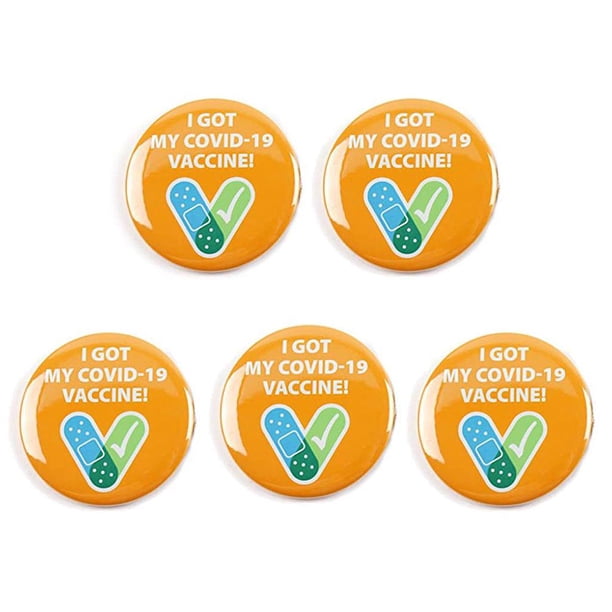 Broche De Plástico De 5 Uds., Suéter Unisex Conmemorativo Con Broche "Me Vacunaron" Para Evitar Que La Ropa Se Caiga sonducket AP007029-01