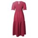 thumbnail image 5 of Vestido largo sin mangas y fluido con lazo en la cintura para mujer - Vestido informal de verano para vacaciones/citas nocturnas - Ligero, lavable a máquina, 5 of 5