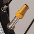 thumbnail image 3 of Accesorios para bicicletas Convertidor de válvula de bicicleta MTB adaptador de válvula Presta a Schrader (dorado) Hugtrwg  Para estrenar, 3 of 9