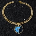 thumbnail image 3 of Men Women Hip Hop Animal Bear Pendant Necklace Crystal Cuban Chain HipHop Iced Out Bling Necklaces Fashion Charm Jewelry, 3 of 7