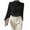 Black, variant on Womens Satin Silk Blouses 2026 Business Casual Dressy Elegant Shirts Mock Neck Long Sleeve Twist Front Office Work Tops White XL