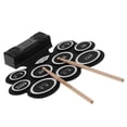 thumbnail image 3 of Electronic Drum Pad, Recording Function Electronic Drum Pad Set Professional Demonstration Songs  For Playing US Plug, 3 of 8