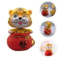 thumbnail image 3 of 1Pc Lovely Fortune Tiger Year Resin Craft Decor for Home Desktop Car Decor, 3 of 9