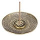 thumbnail image 1 of Quemadores de incienso con patrón de flores, porta incienso, bronce para regalo de inciensoArtAndCraft Fyydes Descripción de la referencia, 1 of 6