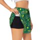 thumbnail image 1 of Balery Tennis Rackets and Balls Pantalones cortos deportivos para mujer con forro y dos bolsillos, elásticos, para entrenamiento, gimnasio, yoga-Large, 1 of 7