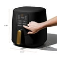thumbnail image 6 of Beautiful 6 Qt Air Fryer with TurboCrisp Technology and Touch-Activated Display, Black Sesame by Drew Barrymore, 6 of 9
