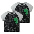 thumbnail image 5 of QUDDERR Kids Cotton T-Shirts Tops Toddler Summer Crewneck Tees Pullover Bottoming Baby Boys Print Cow Cartoon Short-Sleeved Shirts for Boys Girls 1-8Years, 5 of 6