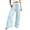 Green, variant on Letdown Womens Gingham Wide Leg Pants Elastic High Waist Drawstring Waist Loose Long Pants Plaid Print Pajama Lounge Boxer Pants Cute Comfy PJ Bottoms with Pockets