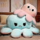 thumbnail image 2 of Reversible Octopus Stuffed Animal, Large Plush Octopus Cushion Pillow Toys, 2 of 4