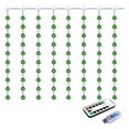 thumbnail image 4 of PPgejGEK St Patricks Day Accessories St. Patrick's Day Curtain Lights, USB Plug, 8 Patterns Of St. Patrick's Day String Lights with Remote Control for Bedroom, Indoor, Outdoor, Wedding, Party Savings, 4 of 7