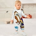 thumbnail image 3 of Calvin And Hobbes Baby Onesie Romper Footless Infant Long Sleeve Jumpsuit for Boys Girls, 3 of 8