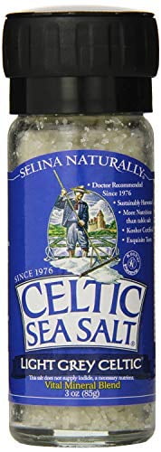 Celtic Sea Salt Light Grey Celtic Large Grinder, Sea Salt, 3 Ounce ...