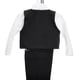 thumbnail image 4 of Conjunto de Esmoquin Formal para Bebé Niño Dressy Daisy 5 Piezas 18 Meses Negro, 4 of 7