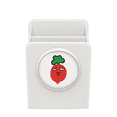 thumbnail image 1 of Cute Cartoon Radish Insidious Face Desk Pencil Holder Cup Pen Organizer, 1 of 4