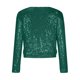 thumbnail image 5 of Chaquetas y abrigos casuales sin mangas y sin capucha para mujer, chaqueta de lentejuelas con abertura frontal, blazer corto de manga larga, abrigo informal, tops, abrigo para mujer, 5 of 7
