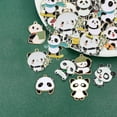 thumbnail image 6 of 34pcs Panda Charms Enamel Pendants Animal Panda Charms Alloy Cute Decorative Charms for Jewelry Making, 6 of 7