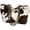 Coffee, variant on Hsqqdc Coffee Women Cow Print Plush Armpit Bag Large Capacity Korean Style Shoulder Handbag