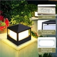 thumbnail image 5 of Lámpara de pie Pfosten individual, lámpara de pie Pfosten, lámpara de pie para exteriores, villa, IP65, impermeable, aluminio, jardín, paisaje, césped, puerta, techo, lámpara de entrada, blanco, 5 of 5