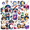 3A, variant on fantasy Magic Theme Stickers, Waterproof Magic Theme Sticker for Water Bottle Laptop Phone Cases Planner Skateboard Luggage Helmet Party Favor Decor, Ideal for Adults Teens Teacher Rewards