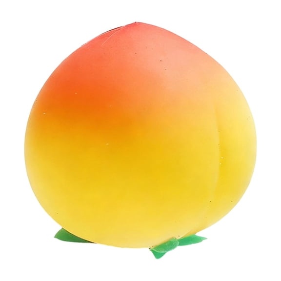 Simulated Peach Slow Rising Squeeze Toys, Simulated Peach Squishies Fidget Toys for Adults, Super Soft Sensory Stress Ball Squeeze Toys for Stress Relief