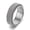 Silver - Size 10, variant on Fashionable Men's Stainless Steel Rotating Ring - 8mm Silver Chain Braided Mesh Design, Trendy Men's Ring Jewelry,Silver - Size 10