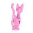 thumbnail image 4 of OULII 4Pcs Pink Clothes Clips Reusable Non Stick Plastic Sealer Sticks for Small Food Bags, 4 of 5