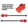 thumbnail image 3 of Greensen 1pair Front Rear Drive Shaft CVD Dogbone Upgrade Part for TRAXXAS XMAXX 1/5 Car, Rear Drive Shaft, RC Rear Drive Shaft CVD, 3 of 5