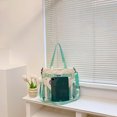 thumbnail image 3 of Paquete informal de mujer, bolso de tela de retazos de lona, ​​correa ajustable, Bolso de ocio, 3 of 9