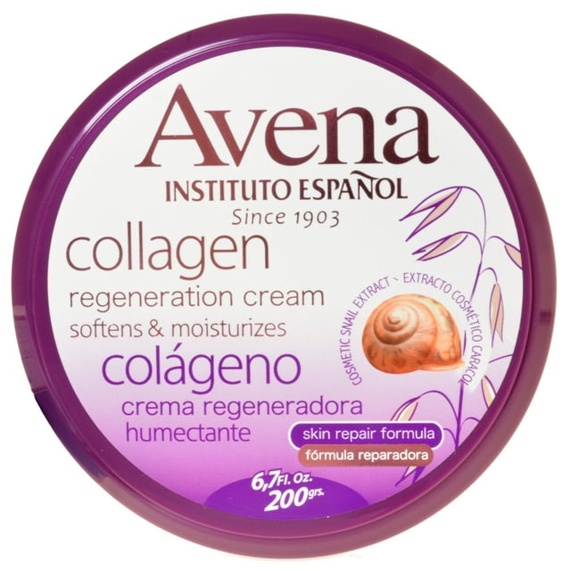 Crema Regeneradora de Colágeno Avena Instituto Espanol 200 ml