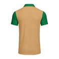thumbnail image 6 of Trgacdwlo Color Block Men's Polo Shirts Lightweight Quick Dry Short Sleeve Shirts Men Summer Outdoor Hiking Golf Polo Shirt Men Khaki XXXL, 6 of 8