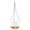 White, variant on Self Watering Hanging Planters Hanging Flower Pots with Drainage Hole & Removable Water-Storage Tray Hanging Basket with 3 Hook Chain Plant Hanger for Greenery Flowers Herbs(Black)