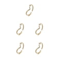 thumbnail image 3 of Anillo abierto Sonducket en forma de V para mujer, Aleación, Plata, Oro, 3 of 6
