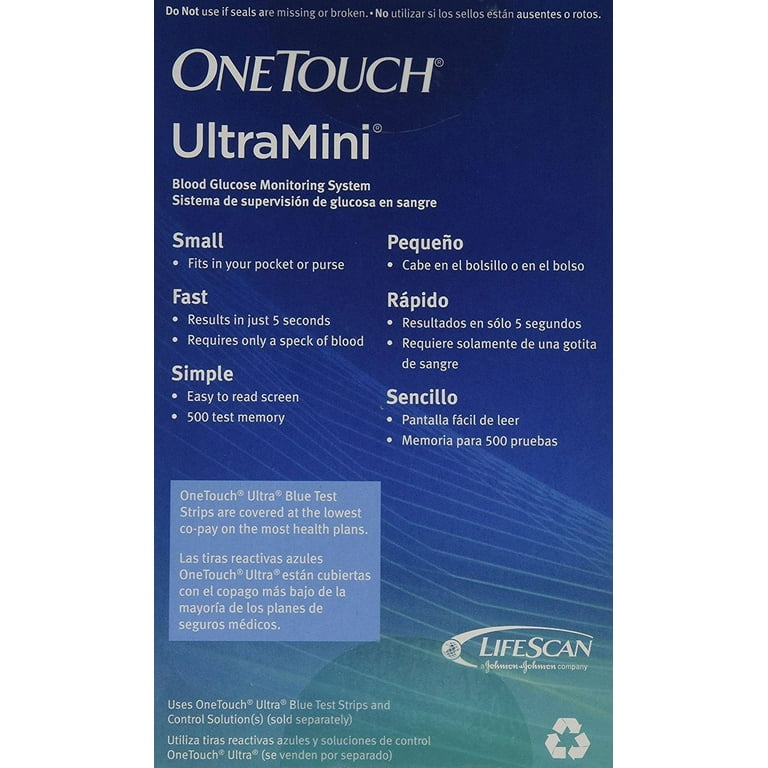 One Touch UltraMini Blood Glucose Monitoring System Limelight - Shop at  H-E-B