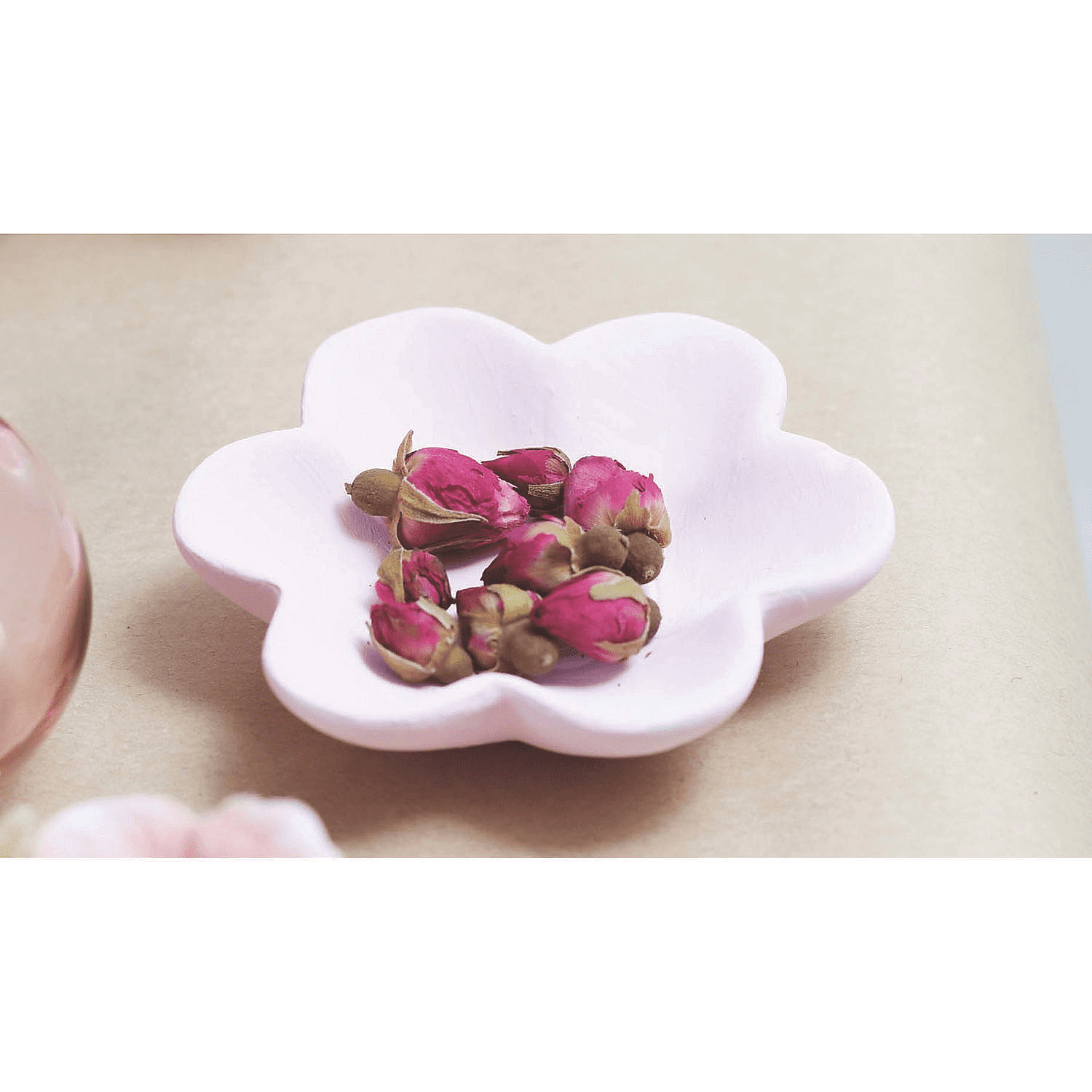 Ceramic Mini Flower Bowl - Craft Kits - 12 Pieces