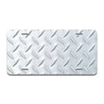 thumbnail image 1 of SignMission A-LP-03-171 Diamond Plate Aluminum License Plate, 1 of 1