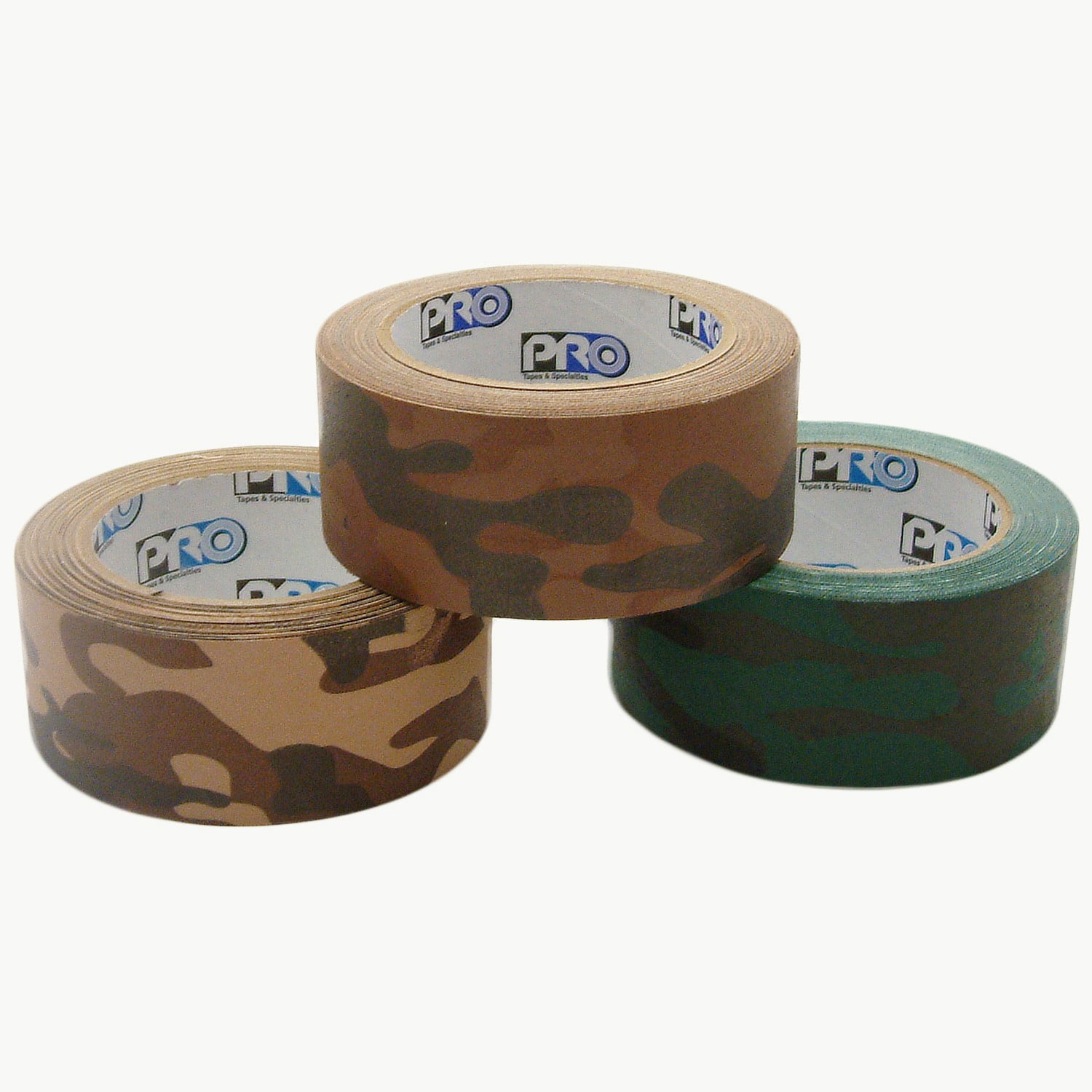 ProTapes Camouflage Matte Gaffer Tape Premium Desert Brown Camo 2 in x 60 yds. 
