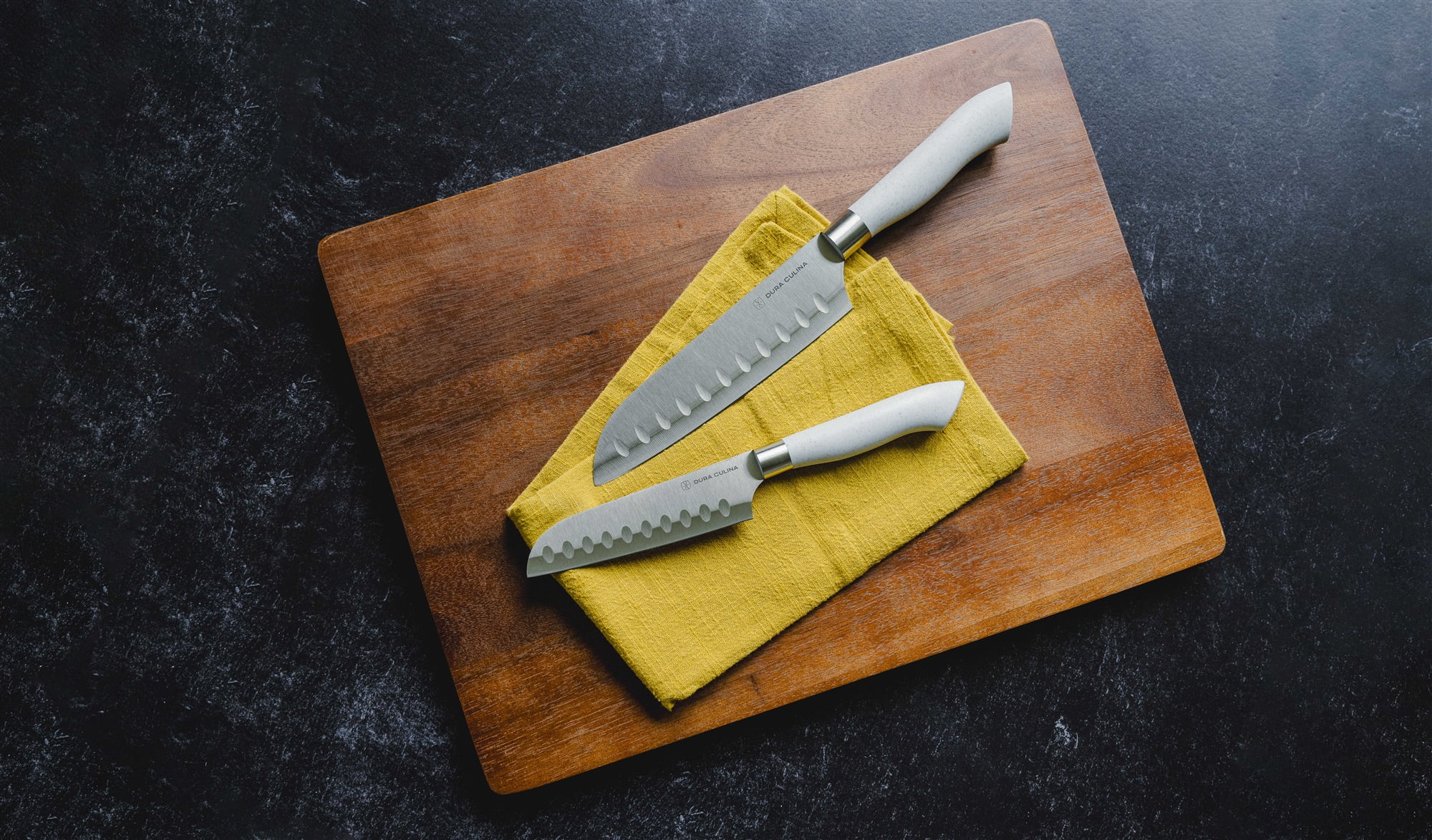 Dura Living 5-Piece High Carbon Stainless Steel Kitchen Knife Block Set DLC18058