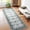 Beige, Green, variant on WANLISELL 2ft x 6ft Hallway Runner Rug, Non-Slip Machine Washable Vintage Floral Area Rugs, Soft Indoor Carpet for Bedroom, Dark Green