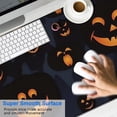 thumbnail image 2 of Long Mouse Pads for Desk,Halloween Glowing Pumpkins Pattern Desk Mats on Top Of Desks, Desk Mouse Pad Extra Large with 3mm Non-Slip Base and Stitched Edge for Gaming,Office,Work,Home 47.3x23.6in, 2 of 5