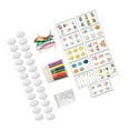 thumbnail image 1 of White Easter Eggs Craft Kit with Ribbon Painting Easter Craft Craft Set Gift DIY Hanging, 1 of 9